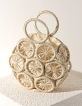 Sunny Woven Straw Tote with Handle