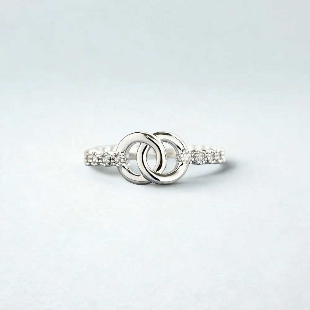 Sisterly Bond - Forever Connected Ring