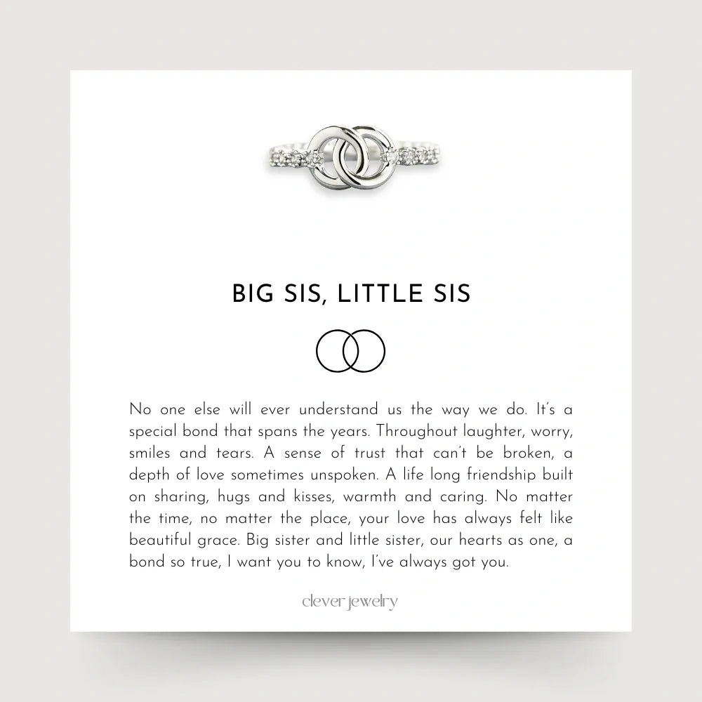 Sisterly Bond - Forever Connected Ring