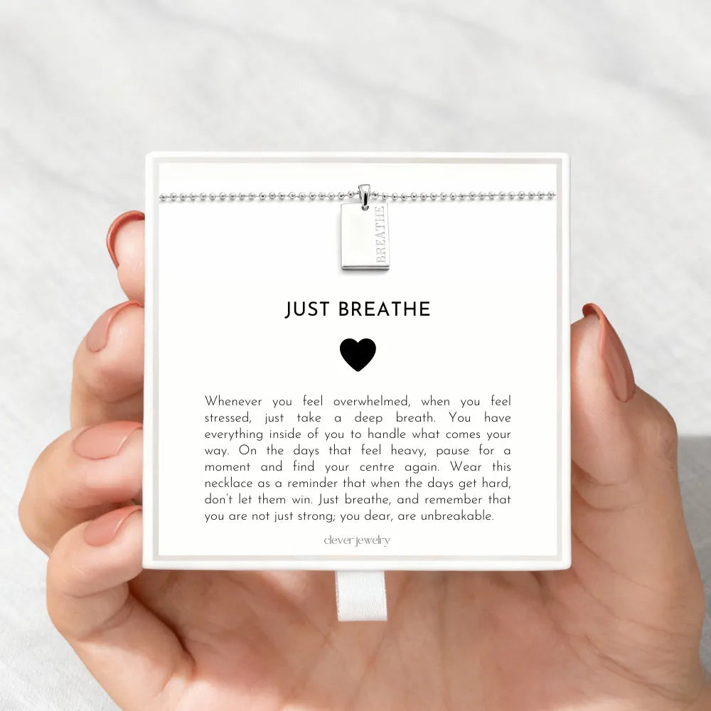 Breathe Easy Pendant Necklace