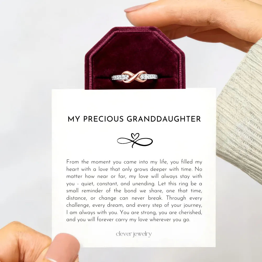 Forever in My Heart - Granddaughter Love Ring
