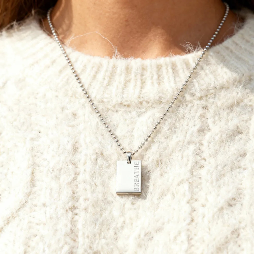 Breathe Easy Pendant Necklace