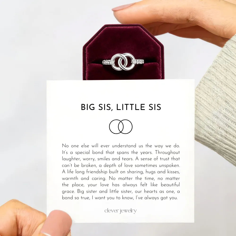 Sisterly Bond - Forever Connected Ring