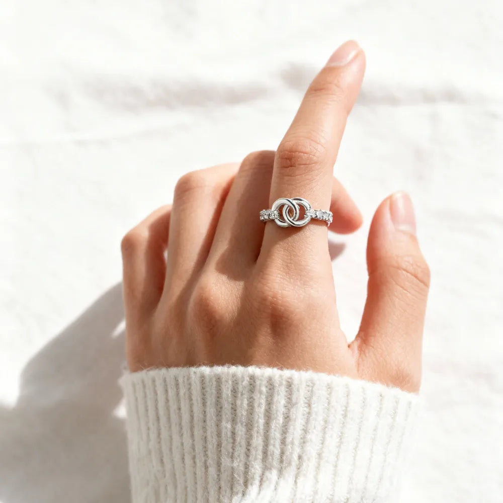 Sisterly Bond - Forever Connected Ring