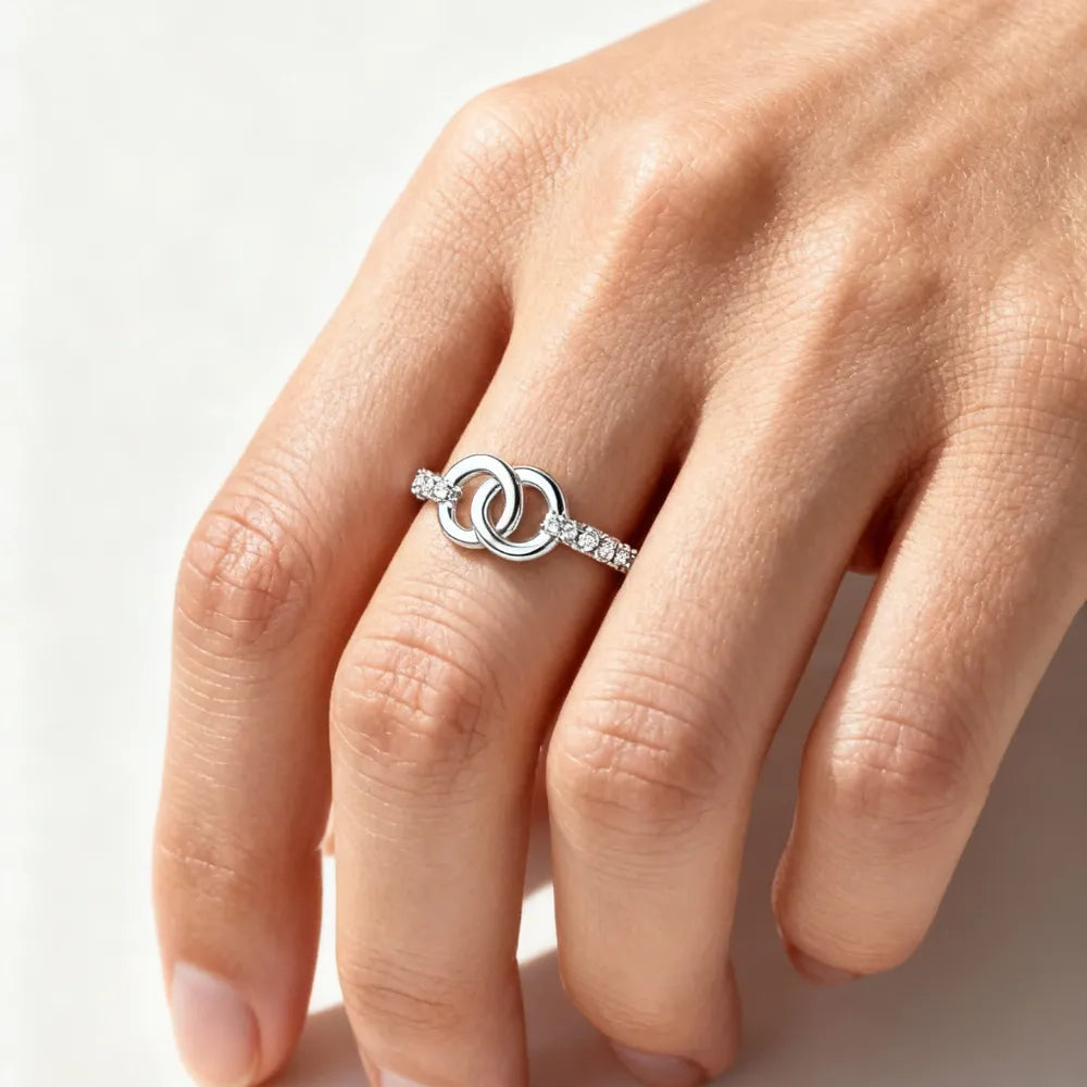 Sisterly Bond - Forever Connected Ring