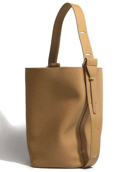 Spacious Bucket Shoulder Bag