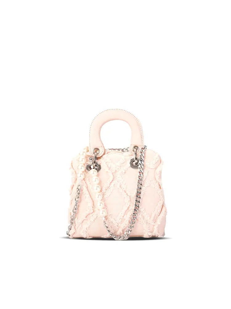 New Summer Denim Flap Shoulder Bag with Top Handle