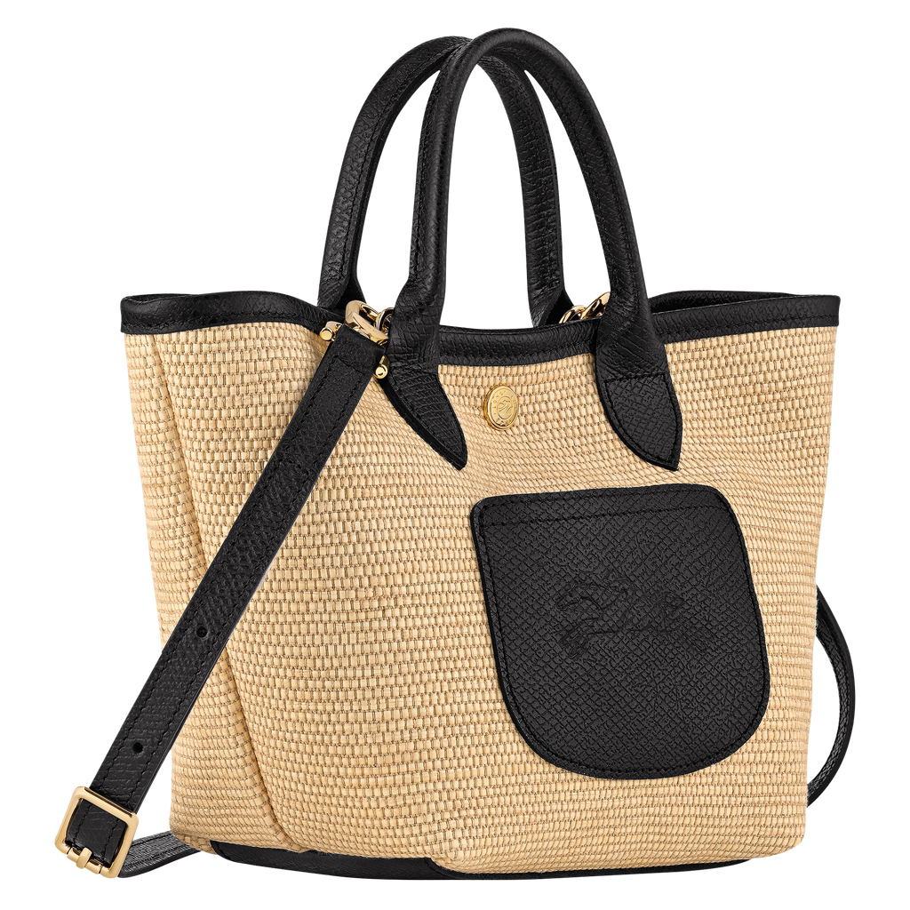 Longchamp Le Pliage XS Black Canvas Basket Bag