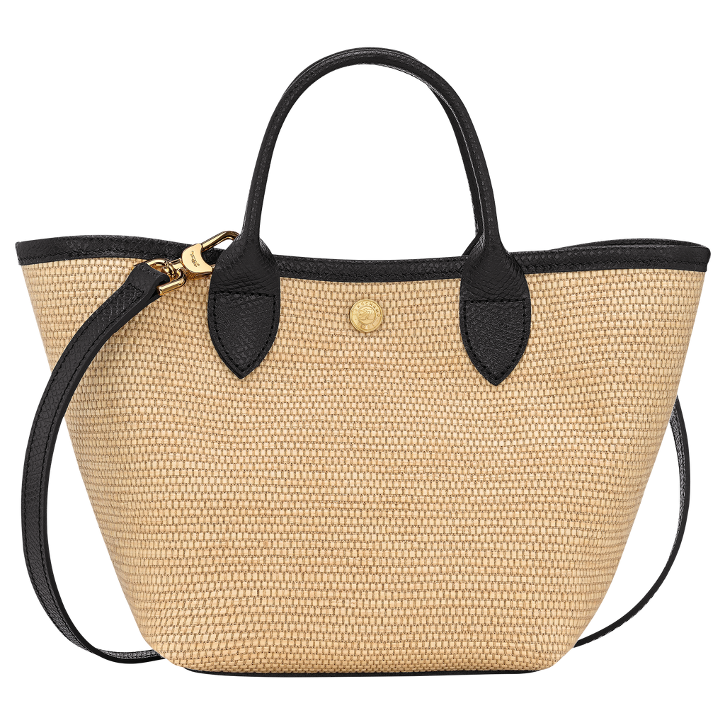 Longchamp Le Pliage XS Black Canvas Basket Bag