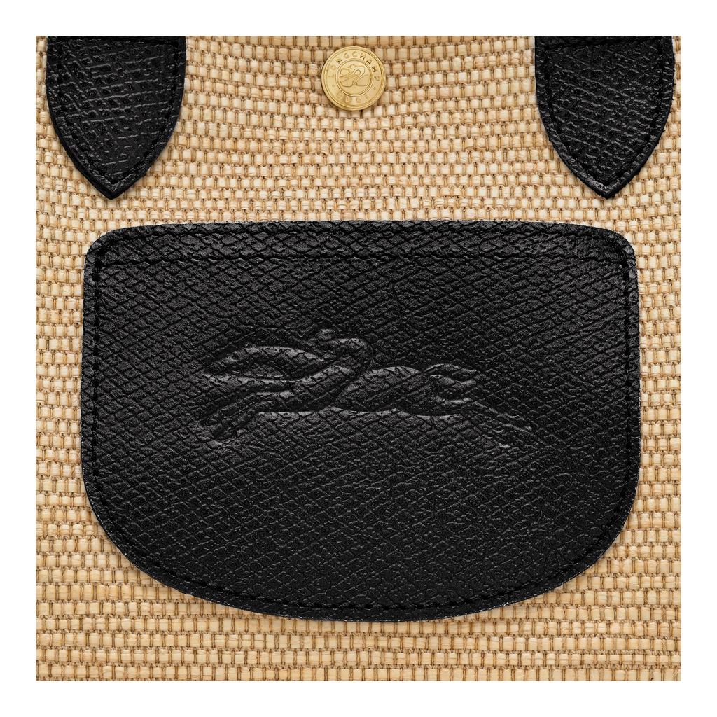 Longchamp Le Pliage XS Black Canvas Basket Bag