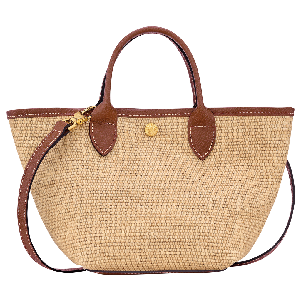 Longchamp Le Pliage XS Brown Canvas Basket Bag