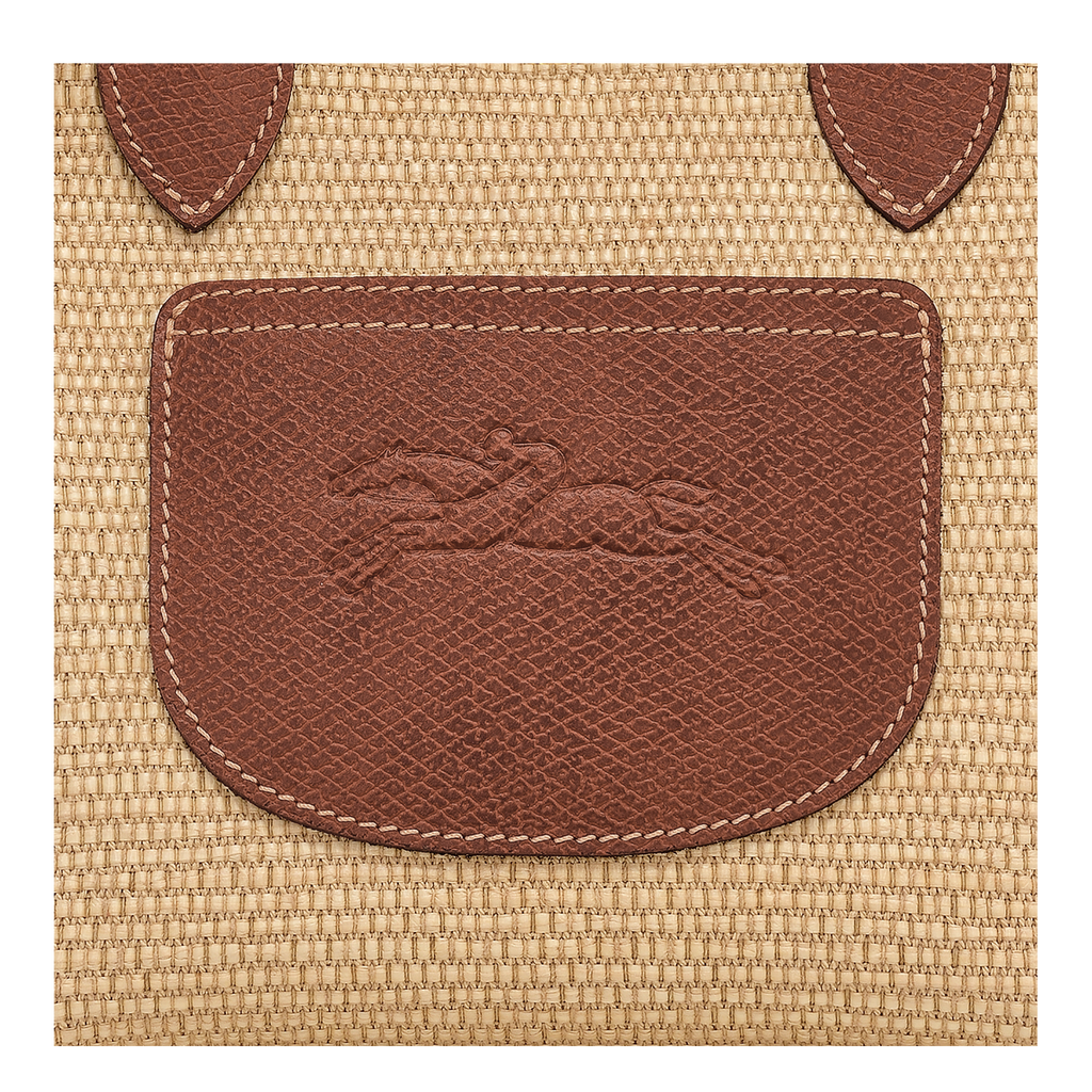 Longchamp Le Pliage XS Brown Canvas Basket Bag
