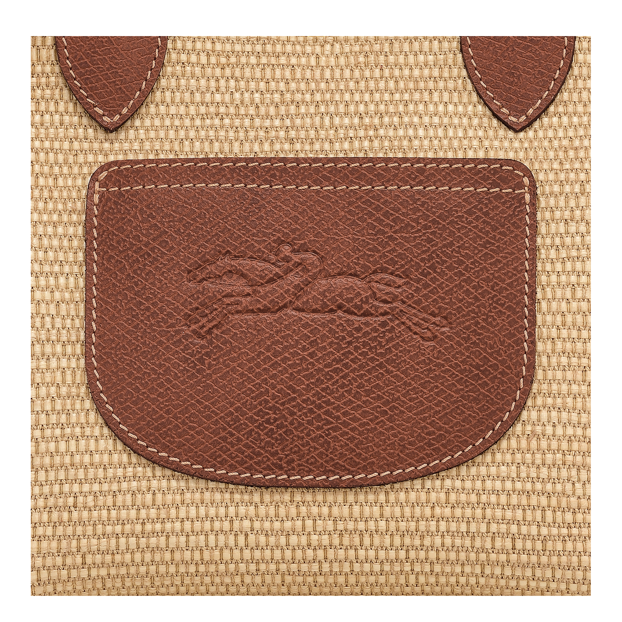 Longchamp Le Pliage XS Brown Canvas Basket Bag
