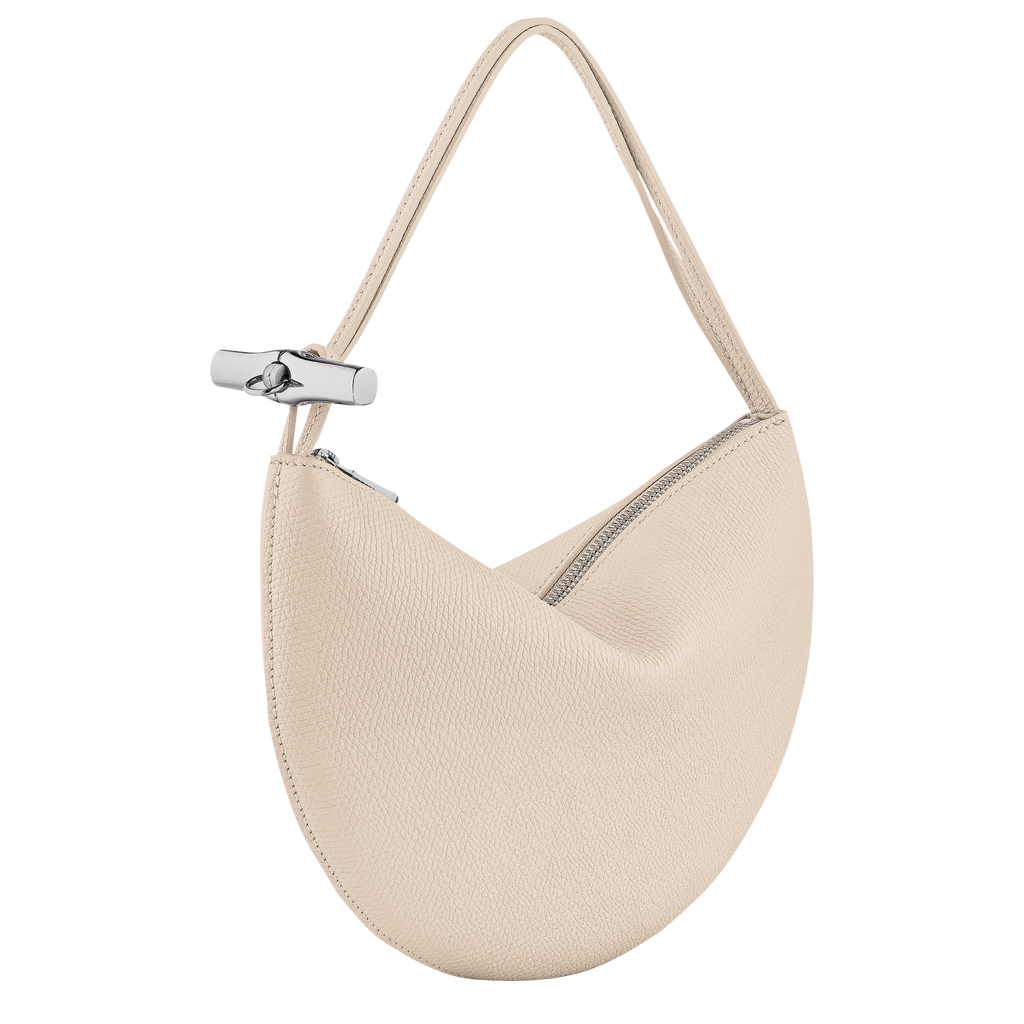 Longchamp - Le Roseau Paper Leather Clutch