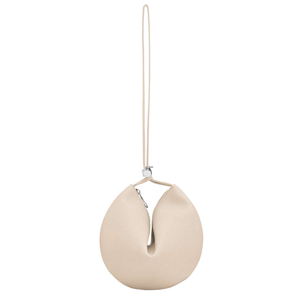 Longchamp - Le Roseau Paper Leather Clutch