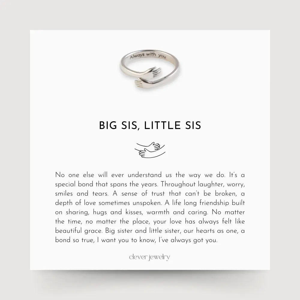 Sister's Embrace - Hug Ring