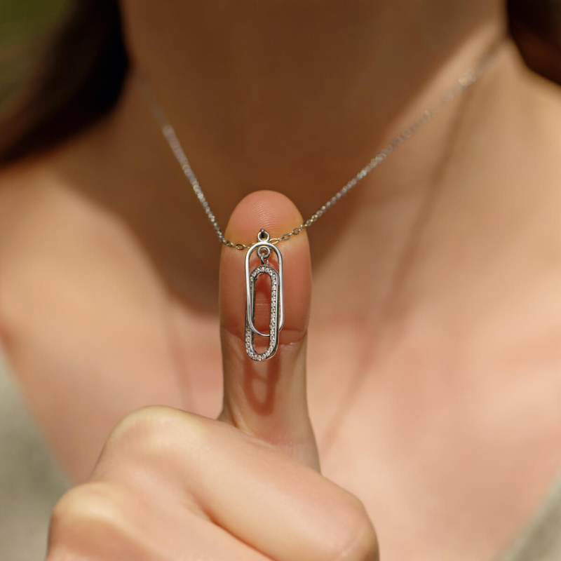 Forever Connected Necklace for Mother and Daughter
