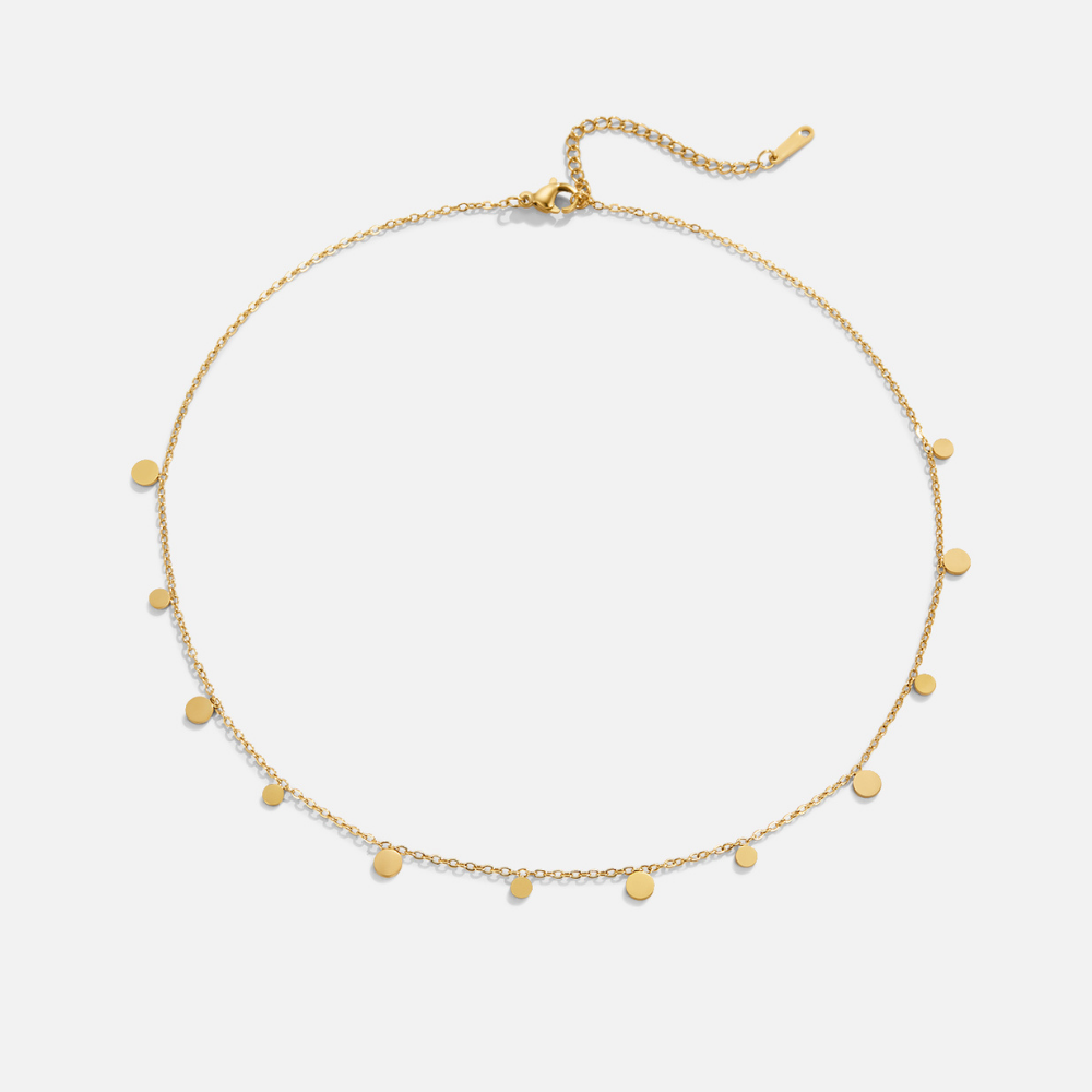 Elisa – Elegant Gold Filigree Necklace
