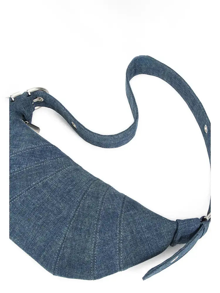 Distinctive Women's Denim Shoulder Bag