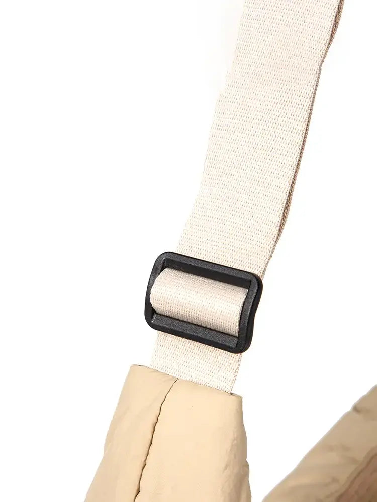Fresh Lightweight Ruched Hobo Crossbody Bag