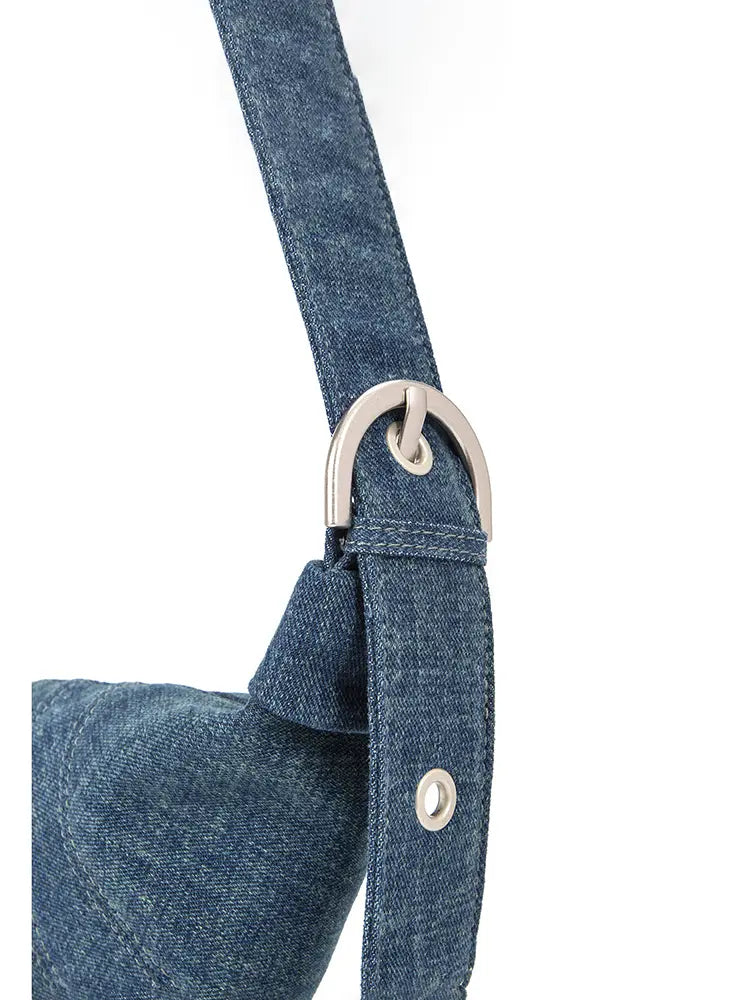Distinctive Women's Denim Shoulder Bag