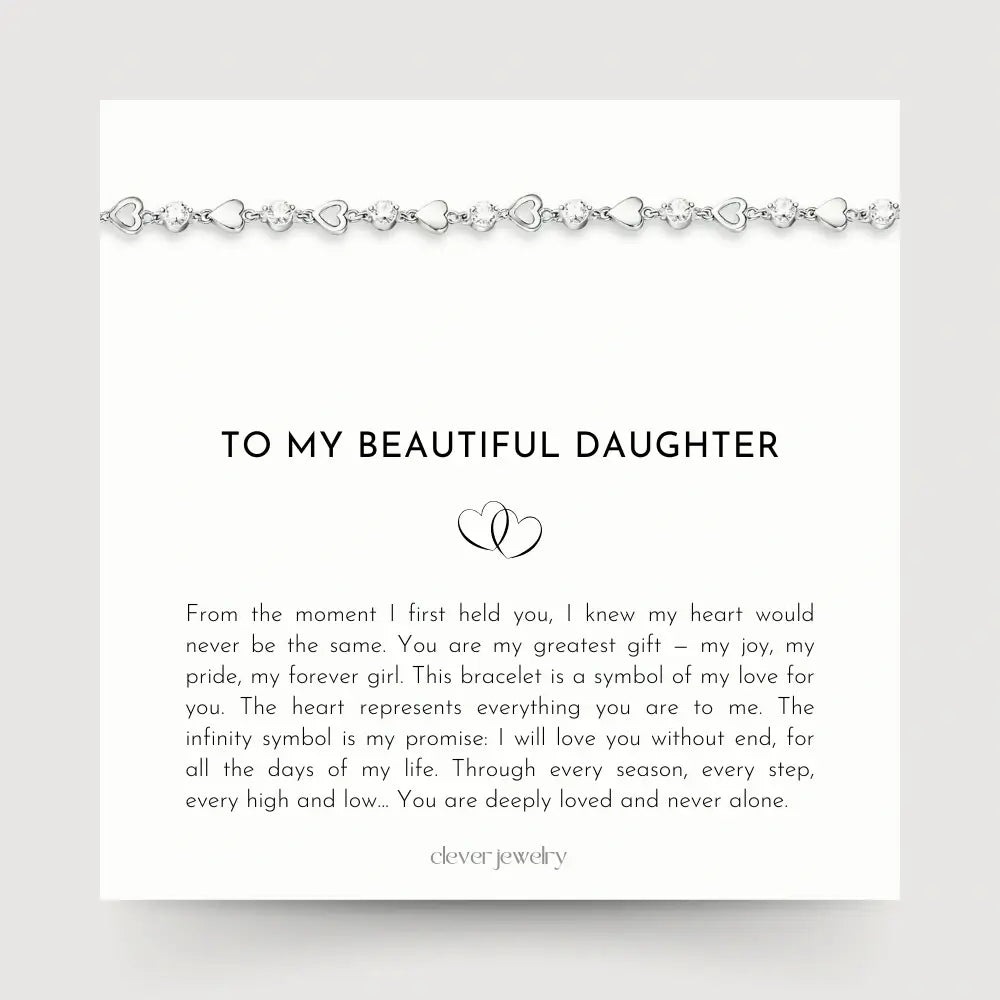 Love Bracelet for My Daughter - A Token of My Affection