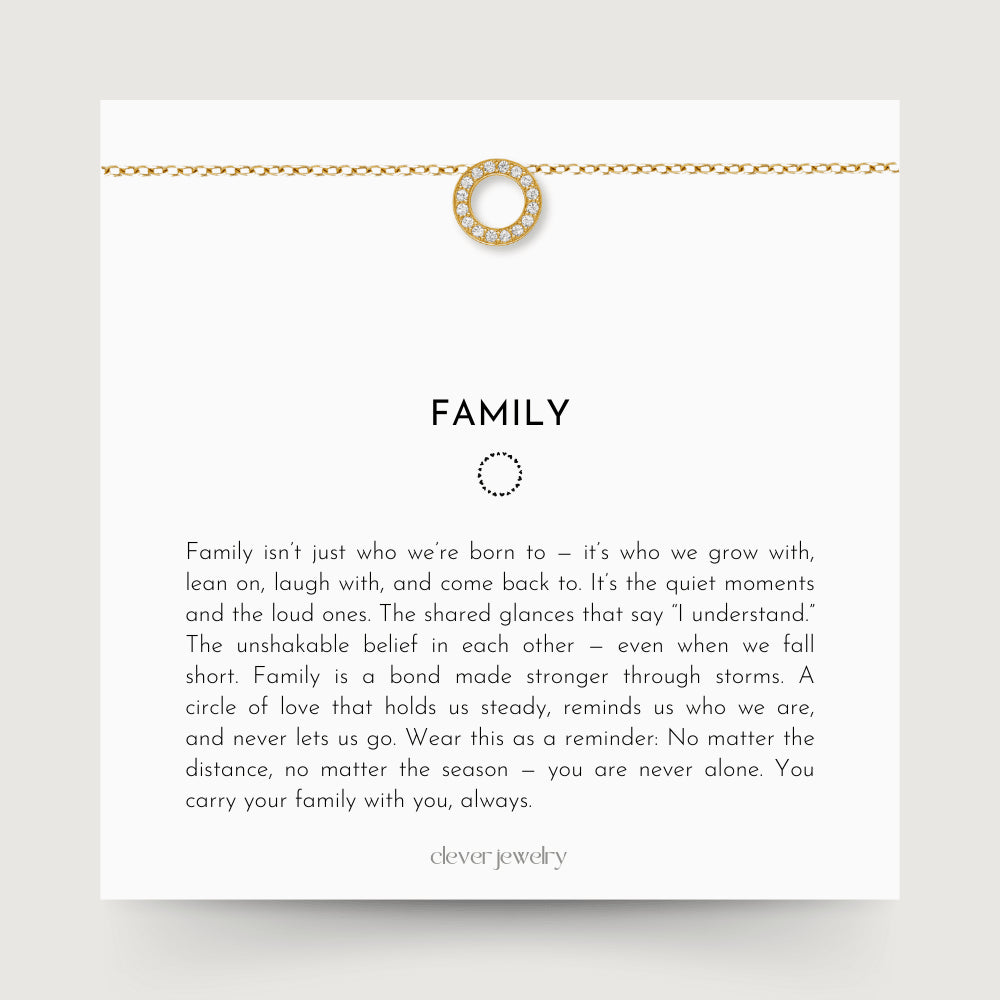 Personalized Family Pendant Necklace