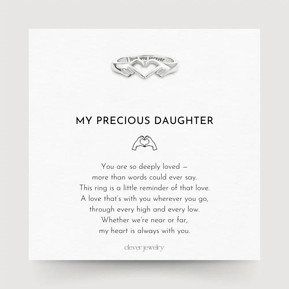 Love Ring for My Daughter - A Token of My Affection