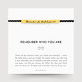 Embrace Your True Self - Inspirational Bracelet