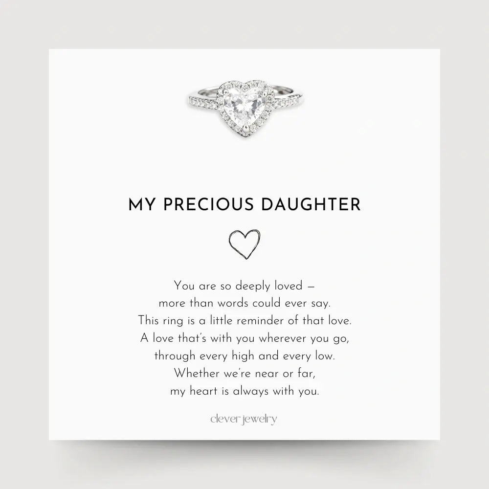 Forever in My Heart Ring - A Special Gift for My Daughter