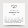 Beloved Granddaughter - Embrace Ring