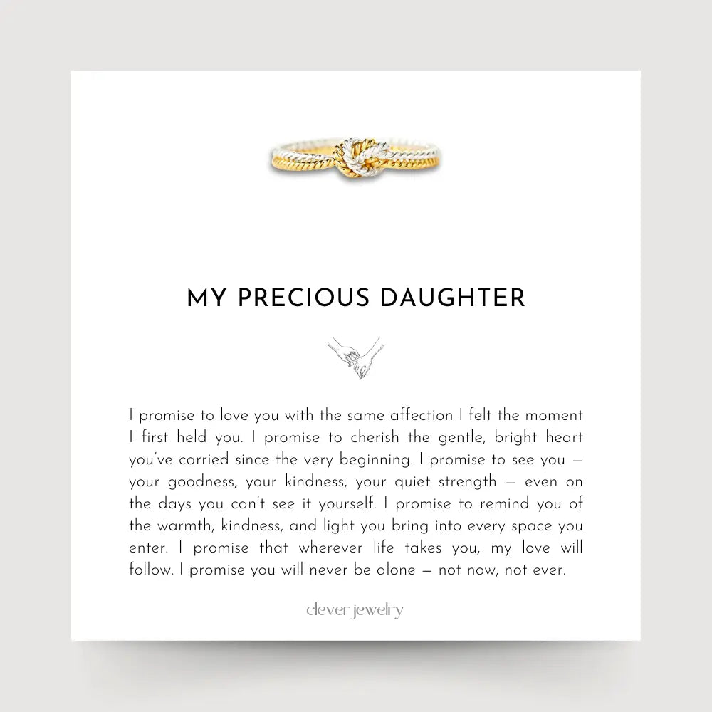 Promise Ring for My Daughter - A Token of Love