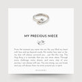 Beloved Niece - Embrace Ring