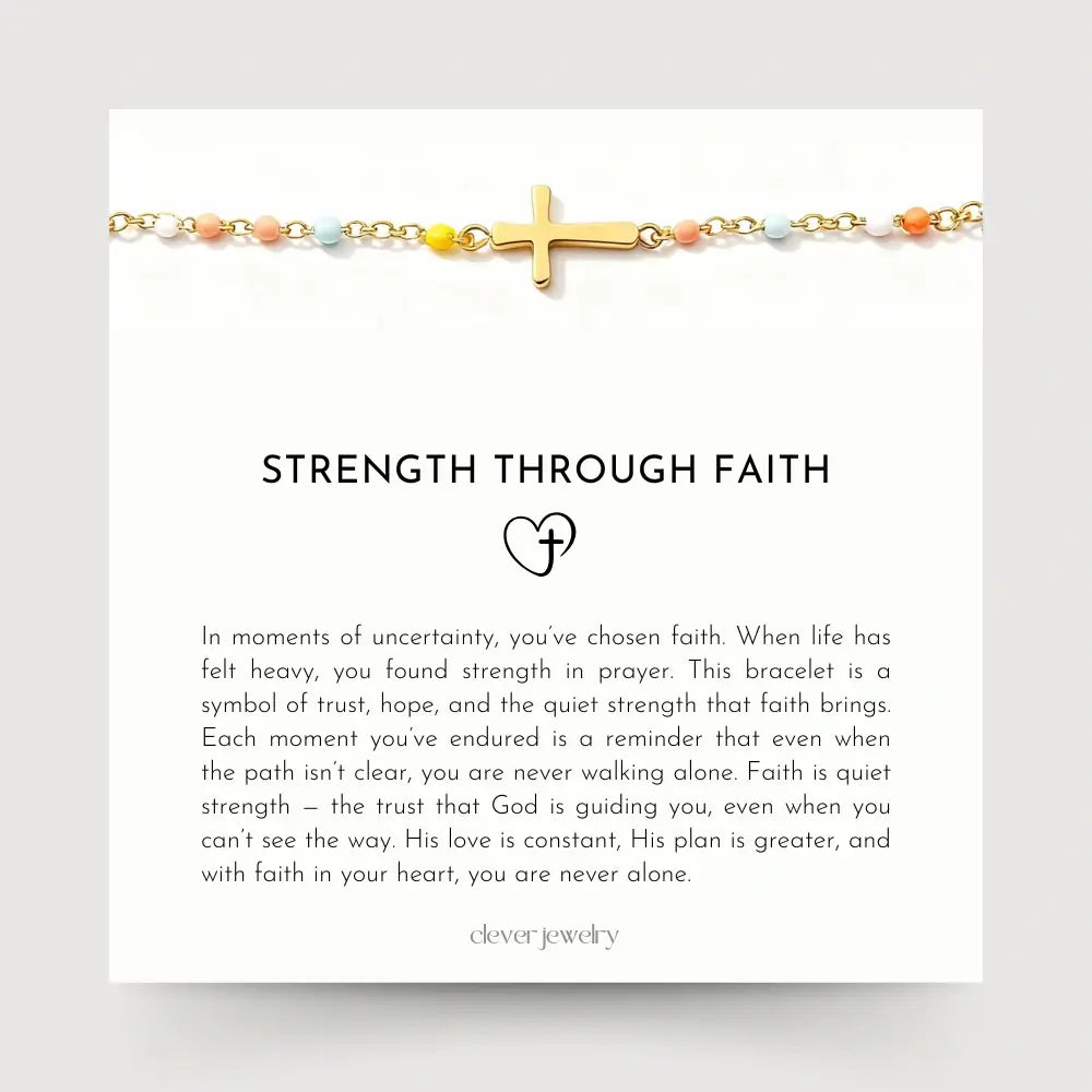 Faith-Inspired Bracelet