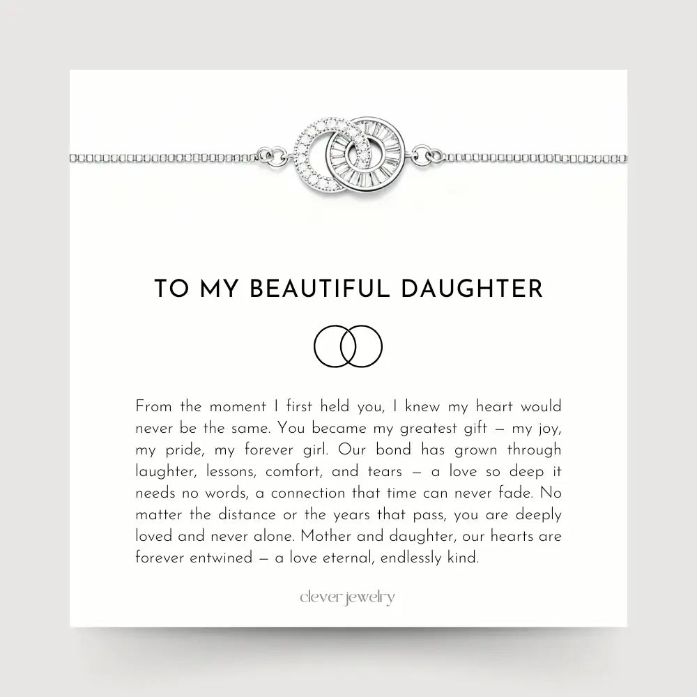 Forever Connected Bracelet for My Daughter