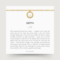 Layered Depth Pendant Necklace