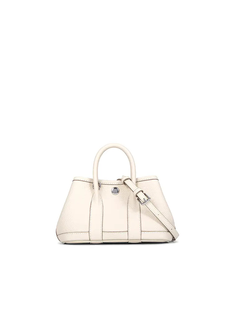 2025 Sleek Leather Vertical Tote Crossbody Bag