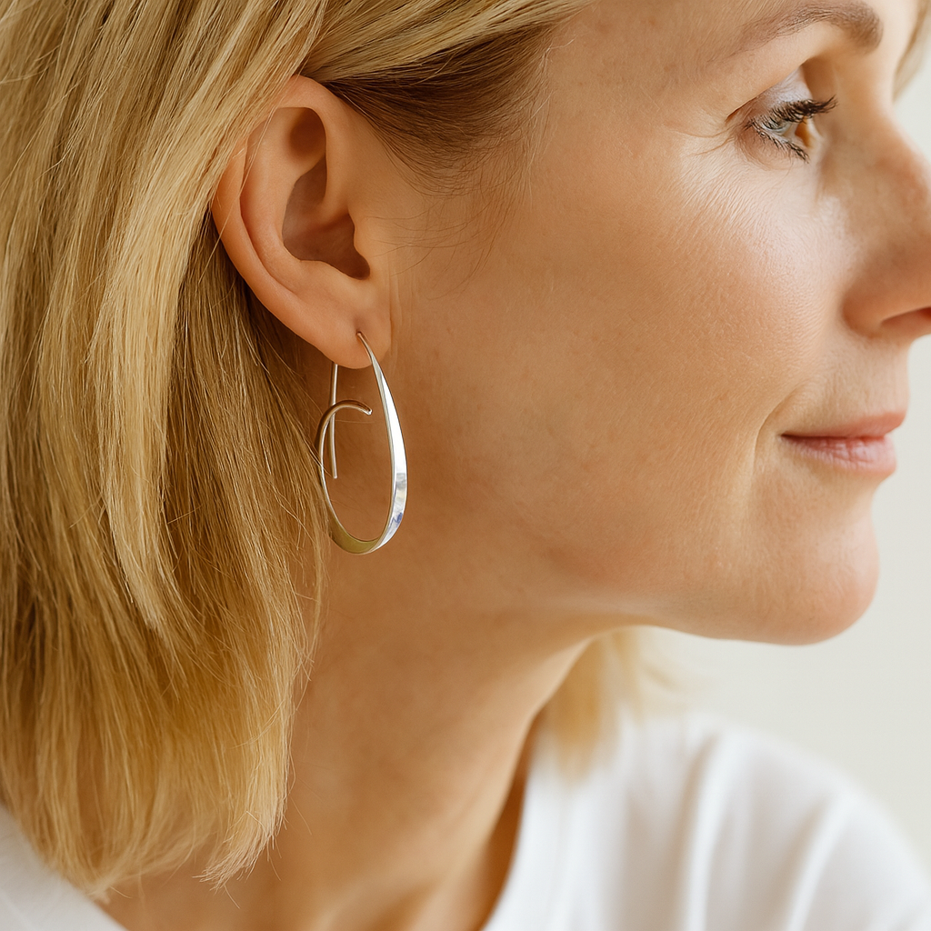 Joyful Spiral Earrings