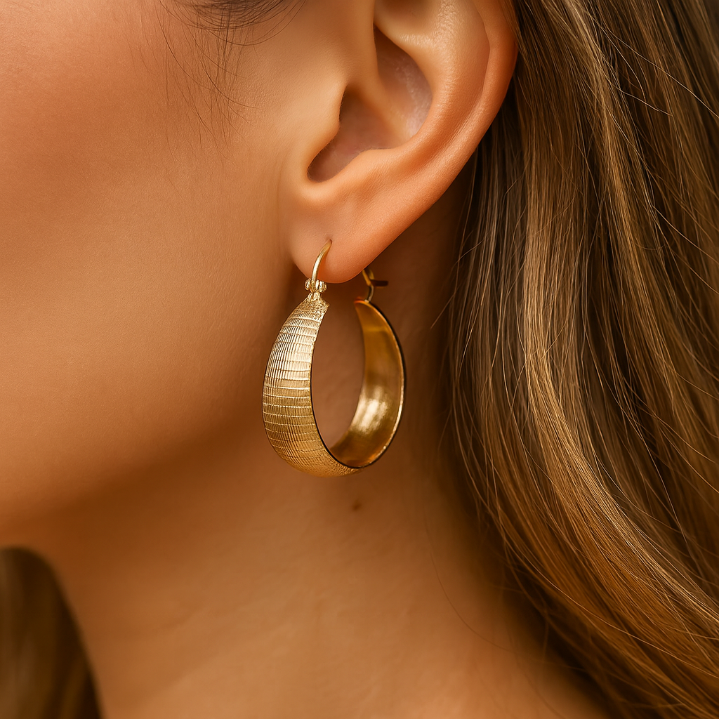 Karina – Silver Earrings Featuring Clear Crystals