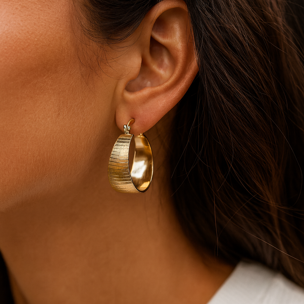 Karina – Silver Earrings Featuring Clear Crystals