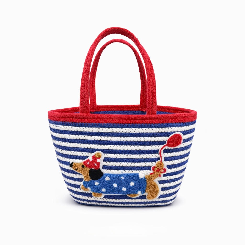 Joyful Dachshund Tote Bag