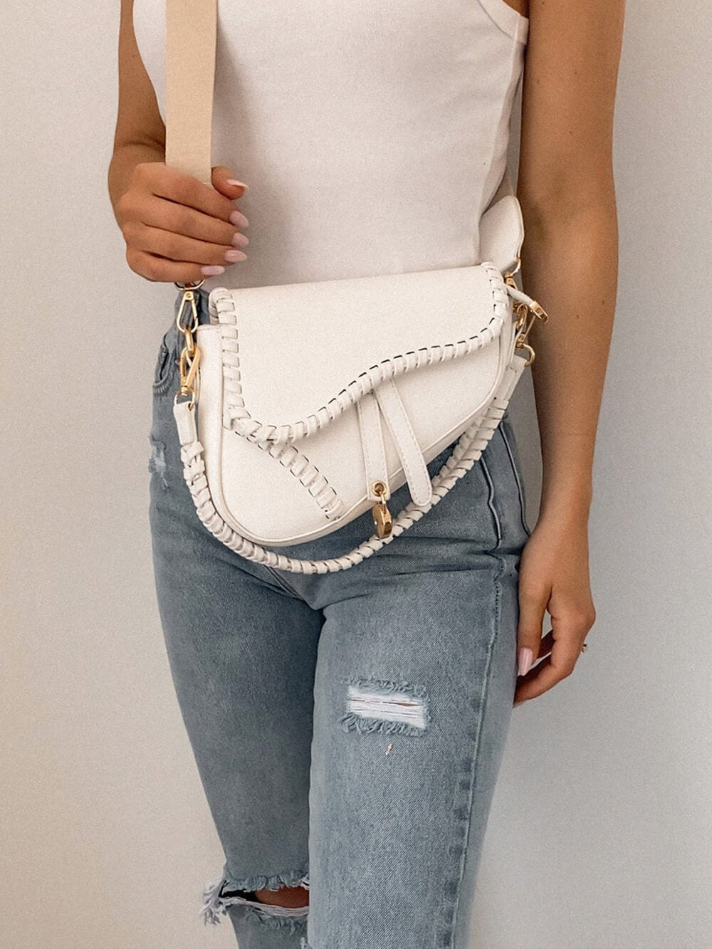 Crossbody Saddle Purse