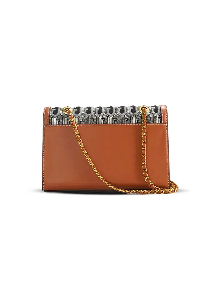 Crossbody Shoulder Bag in G-Jacquard Fabric