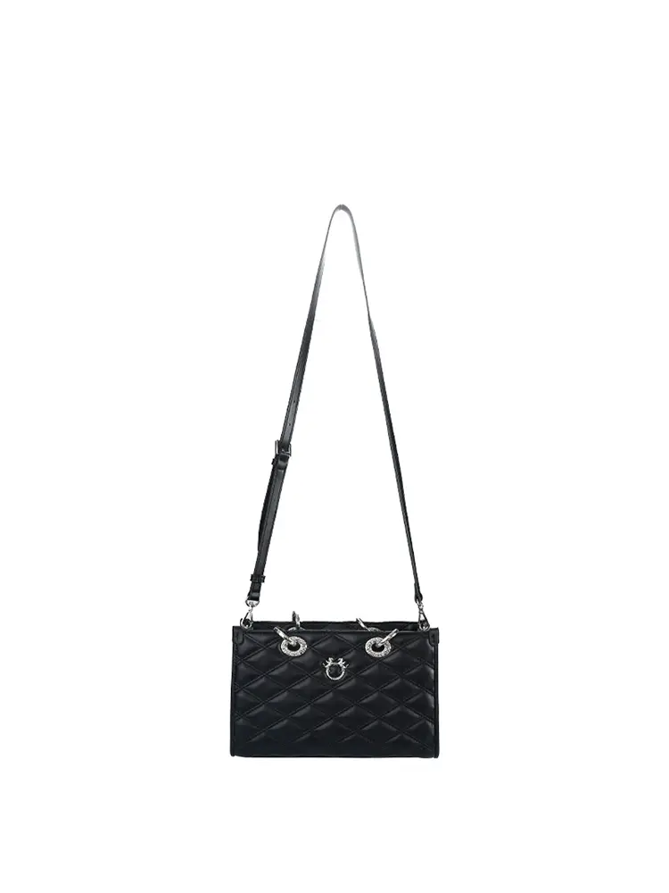 Chic European Quilted Chain Shoulder Crossbody Bag