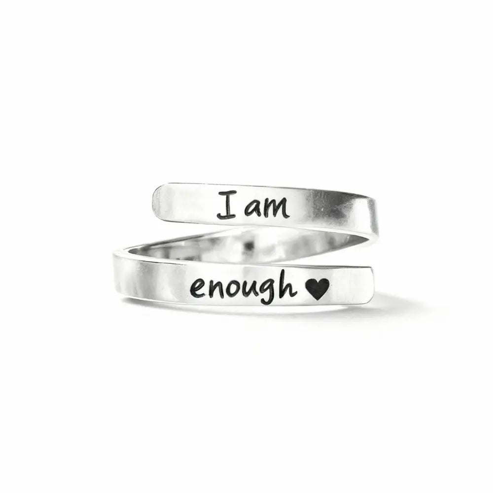 Empowerment Ring: I Am Enough