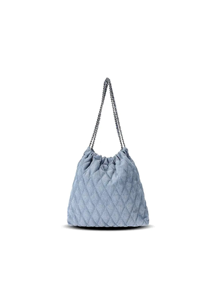 Distressed Look Relaxed Utility Tote Bag