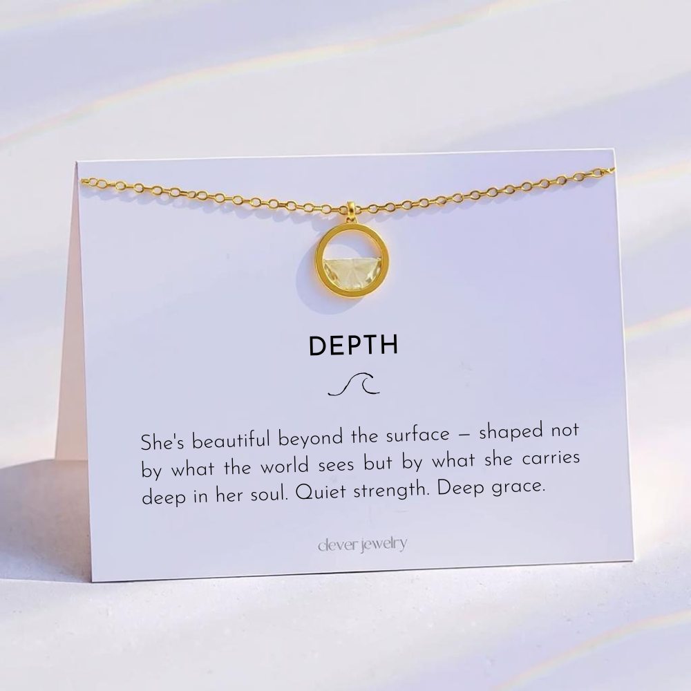 Layered Depth Pendant Necklace