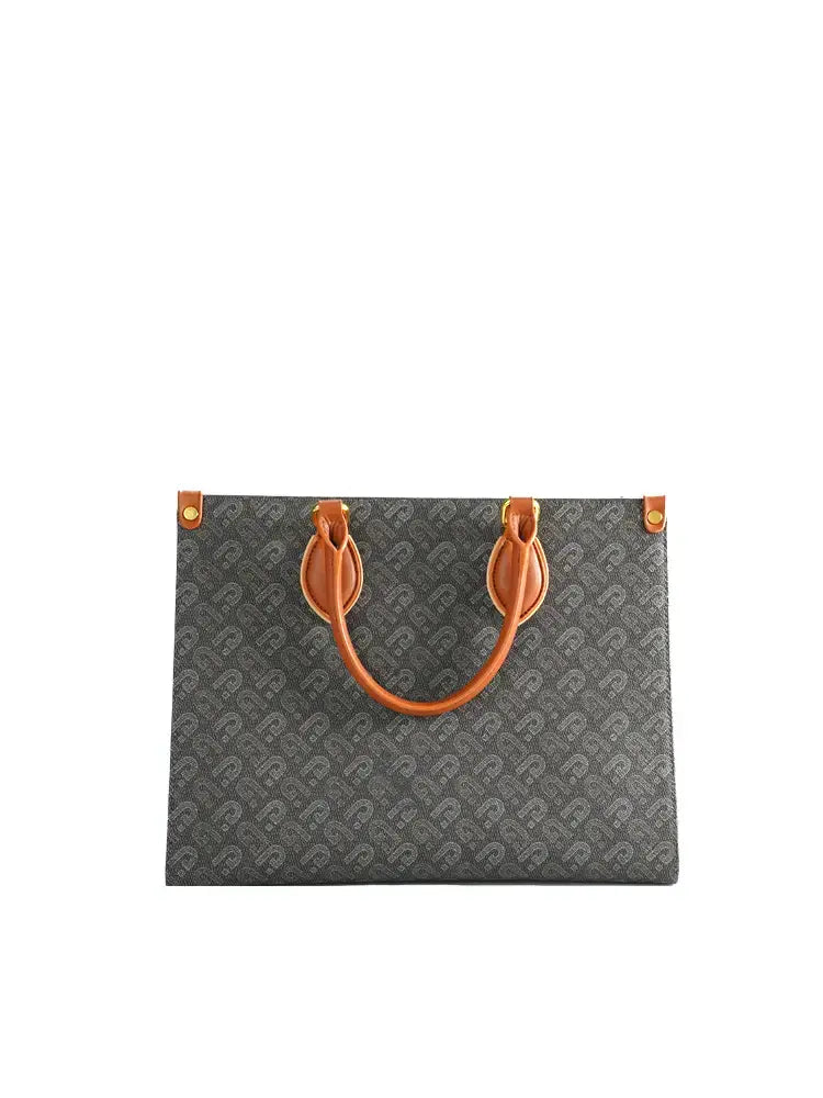 Urban Chic Oversized Letter Graphic Tote Bag
