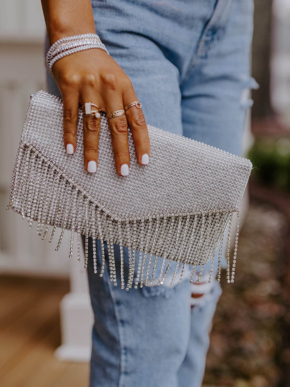 Rhinestone Clutch for VIP Parties