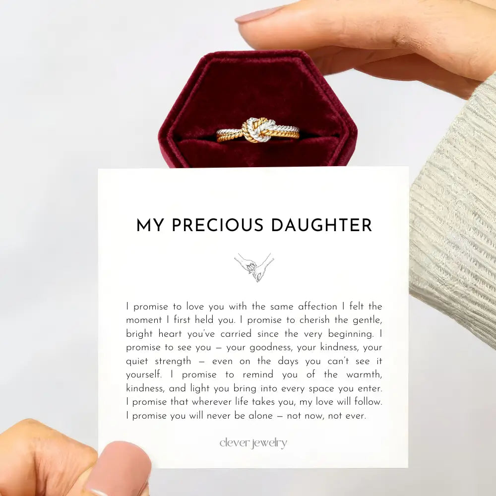 Promise Ring for My Daughter - A Token of Love